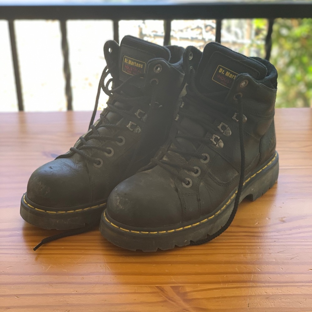 Dr. Marten Steel Toe Industrial Boots